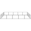 Dog Kennel Black 269.1 ftÂ¬â‰¤ Steel