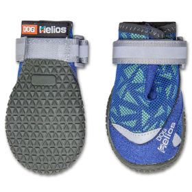 Dog Helios 'Surface' Premium Grip Performance Dog Shoes (Color: Blue, size: large)