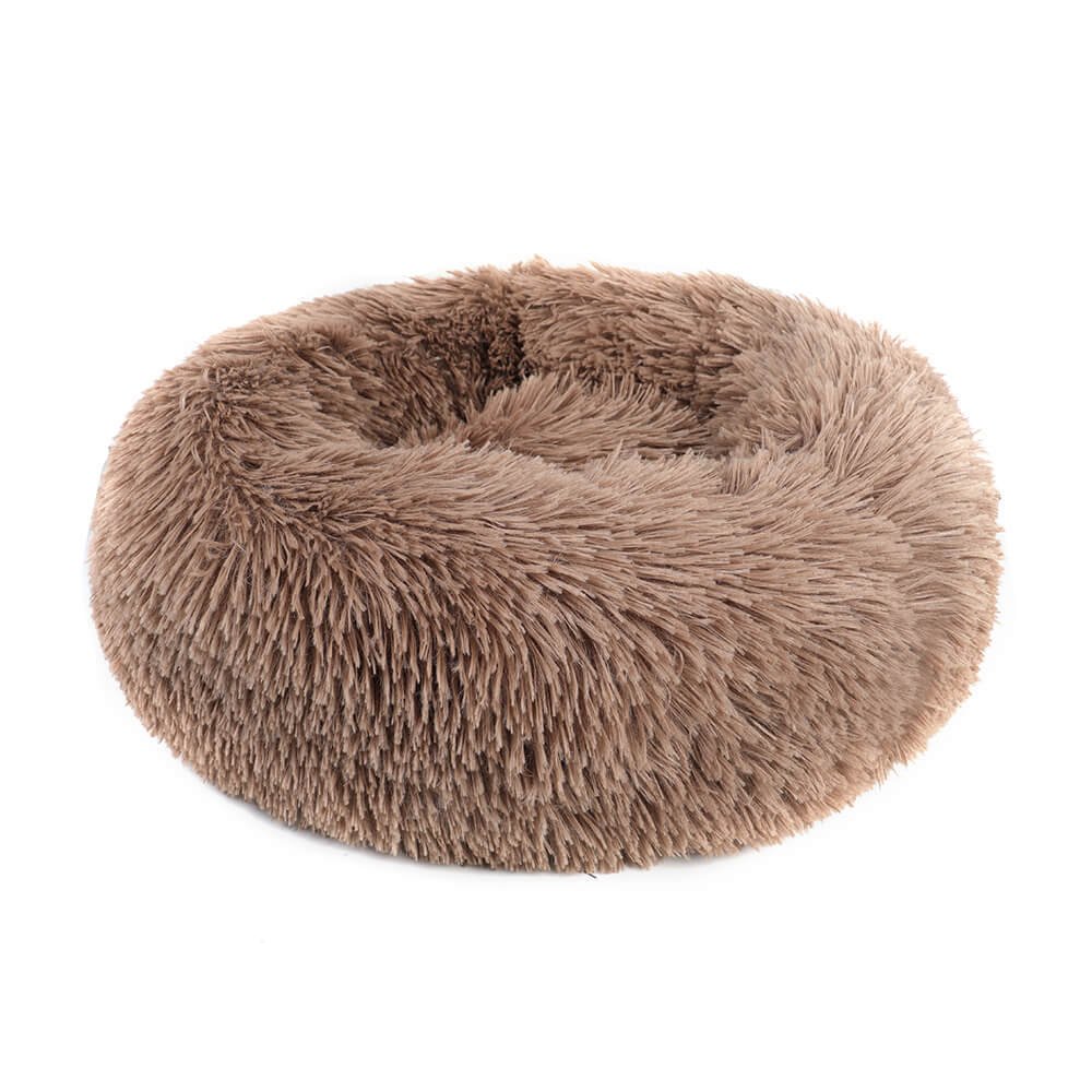 Small Large Pet Dog Puppy Cat Calming Bed Cozy Warm Plush Sleeping Mat Kennel, Round Small Large Pet Dog Puppy Cat Calming Bed Cozy Warm Plush Sleeping Mat Kennel, Round